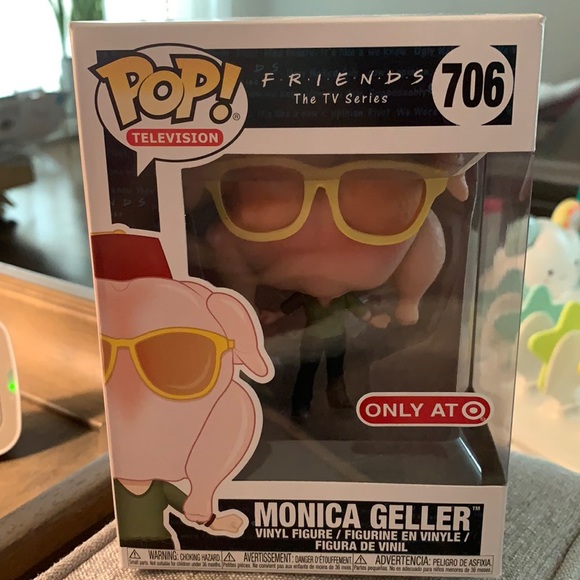Monica Geller turkey head funko pop!